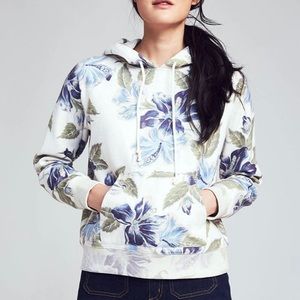 FAHERTY Kololi Floral Fleece Sweatshirt